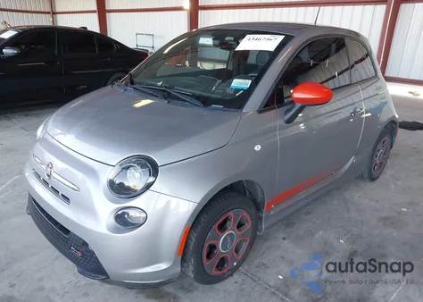 2017 Fiat 500E Battery Electric from USA, damaged, VIN 3C3CFFGE6HT621004